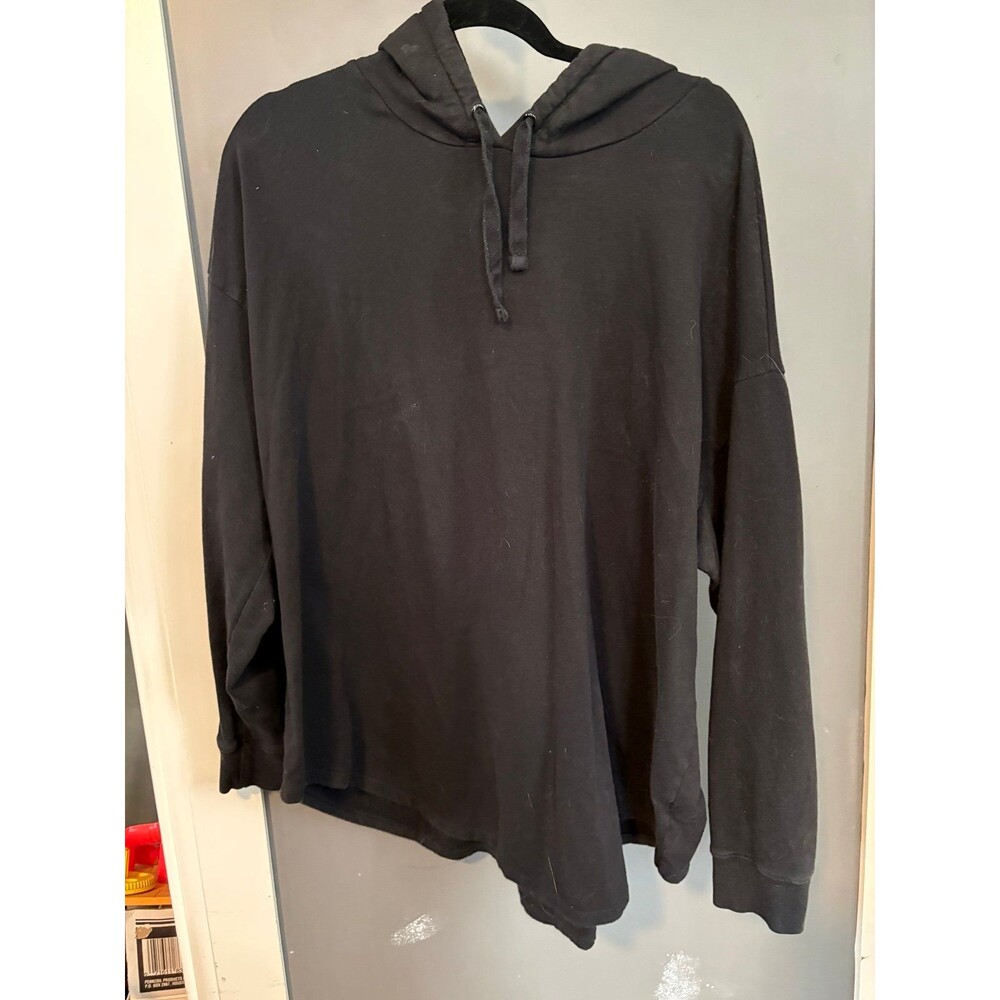 Torrid size 3 solid black classic hoodie sweatshirt